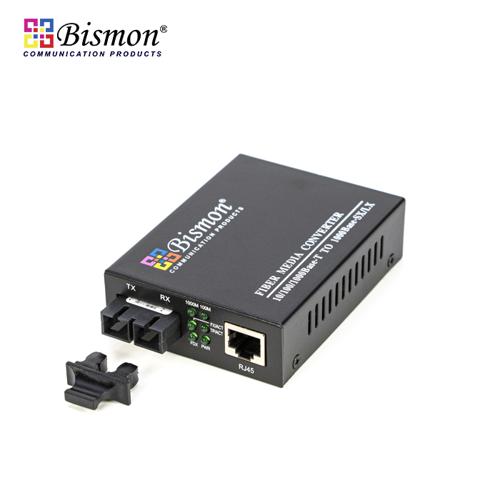 Media-Convertor-10-100-1000BaseTX-to-1000BaseFX-SC-Port-SM-10KM